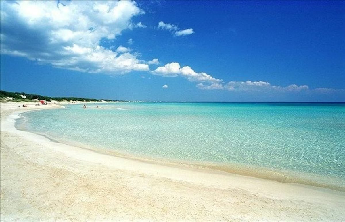 The beach at Punta Prosciutto